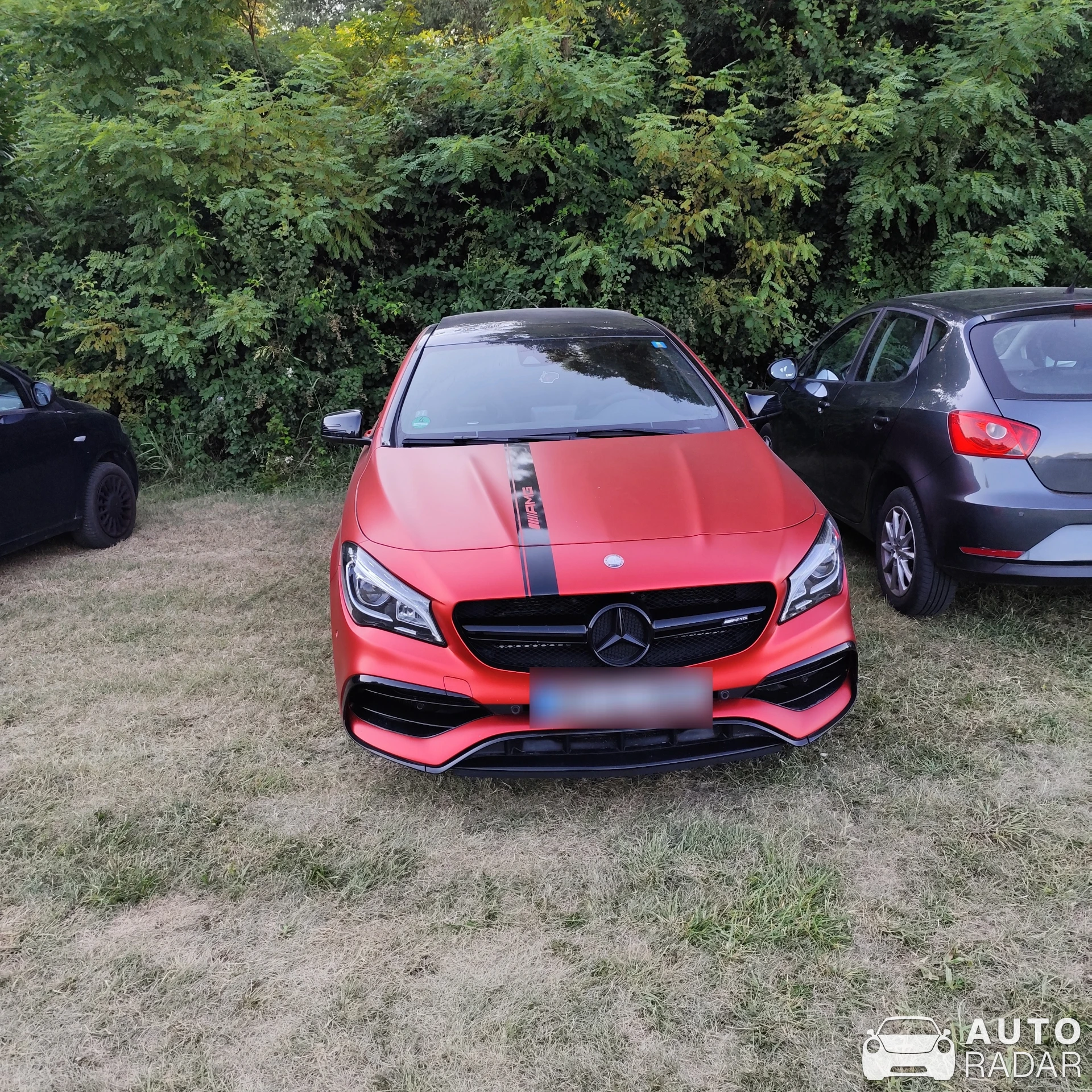 Mercedes-AMG CLA 45 C117 spotted in Monzambano