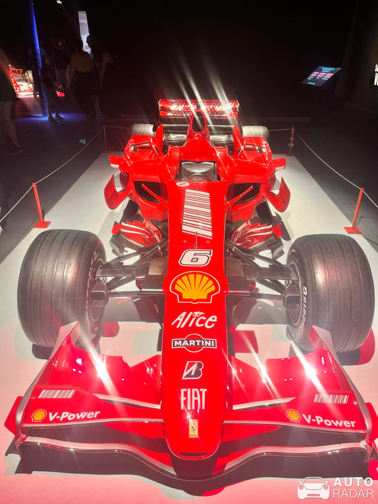 Ferrari F2002 spotted in Altkirch