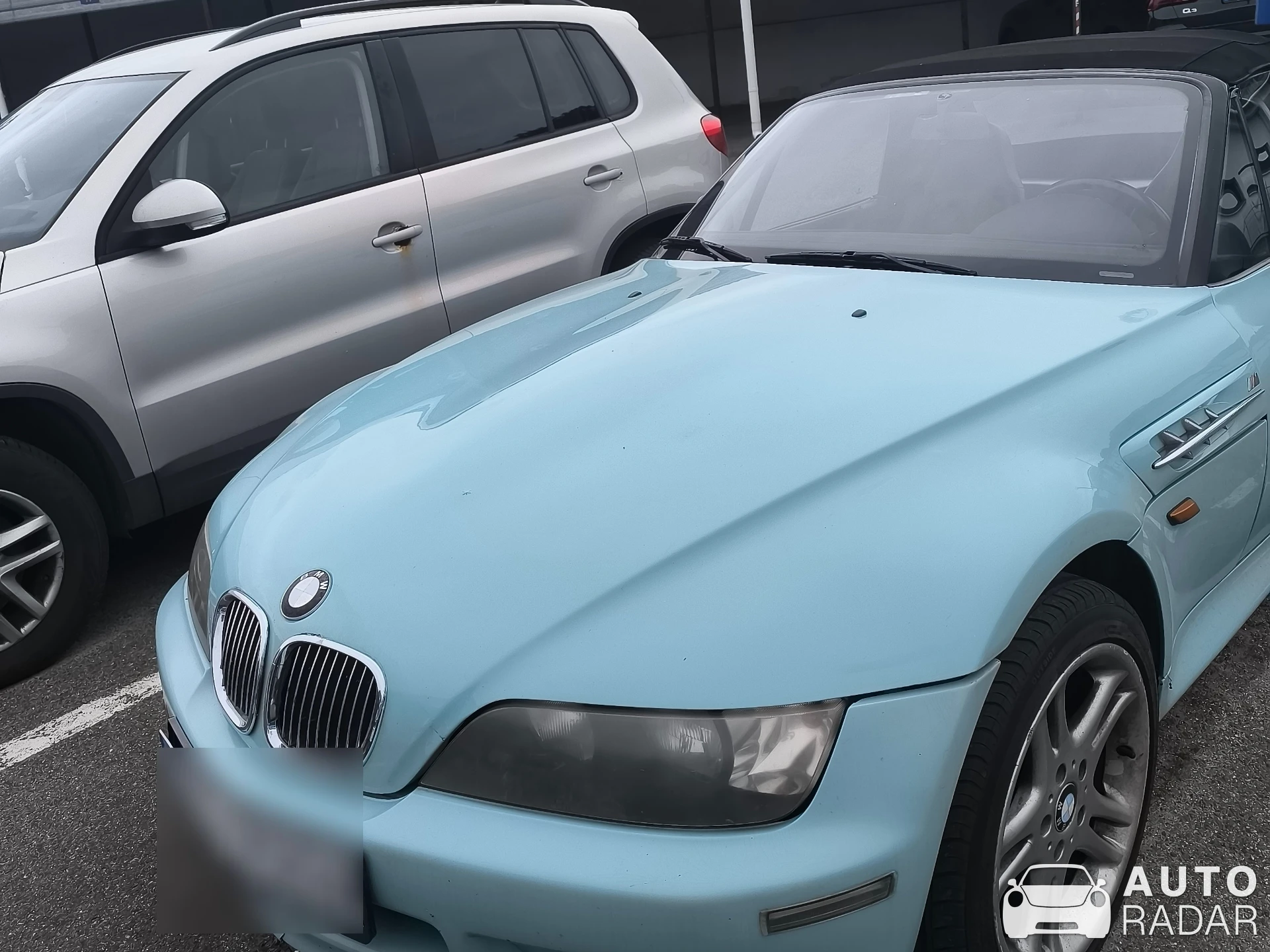 BMW Z3 M spotted in Riga