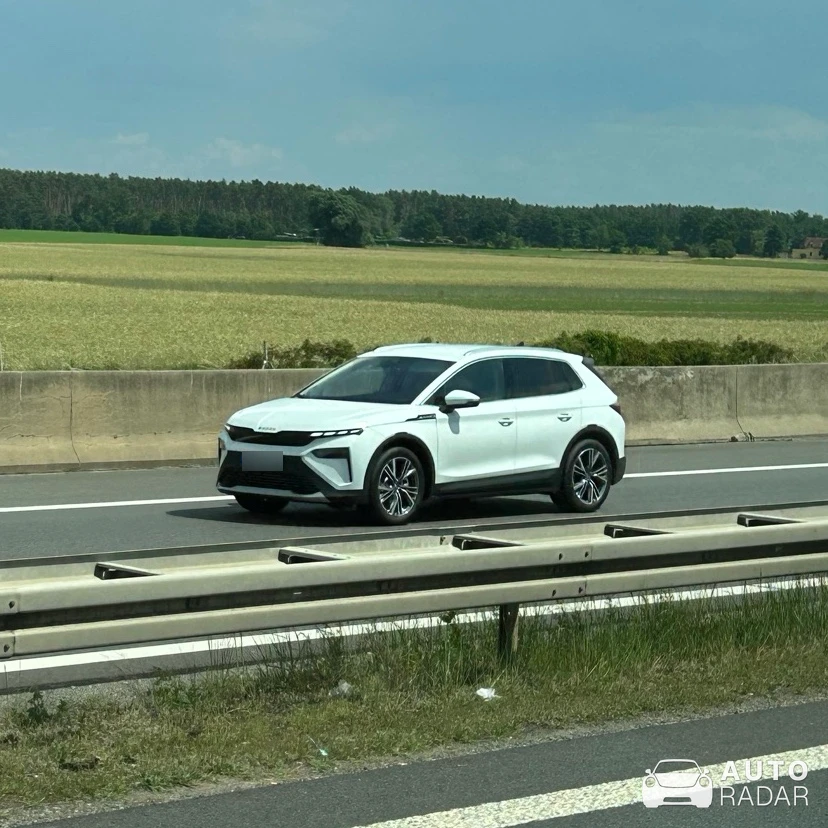 Škoda Elroq spotted in Radeburg