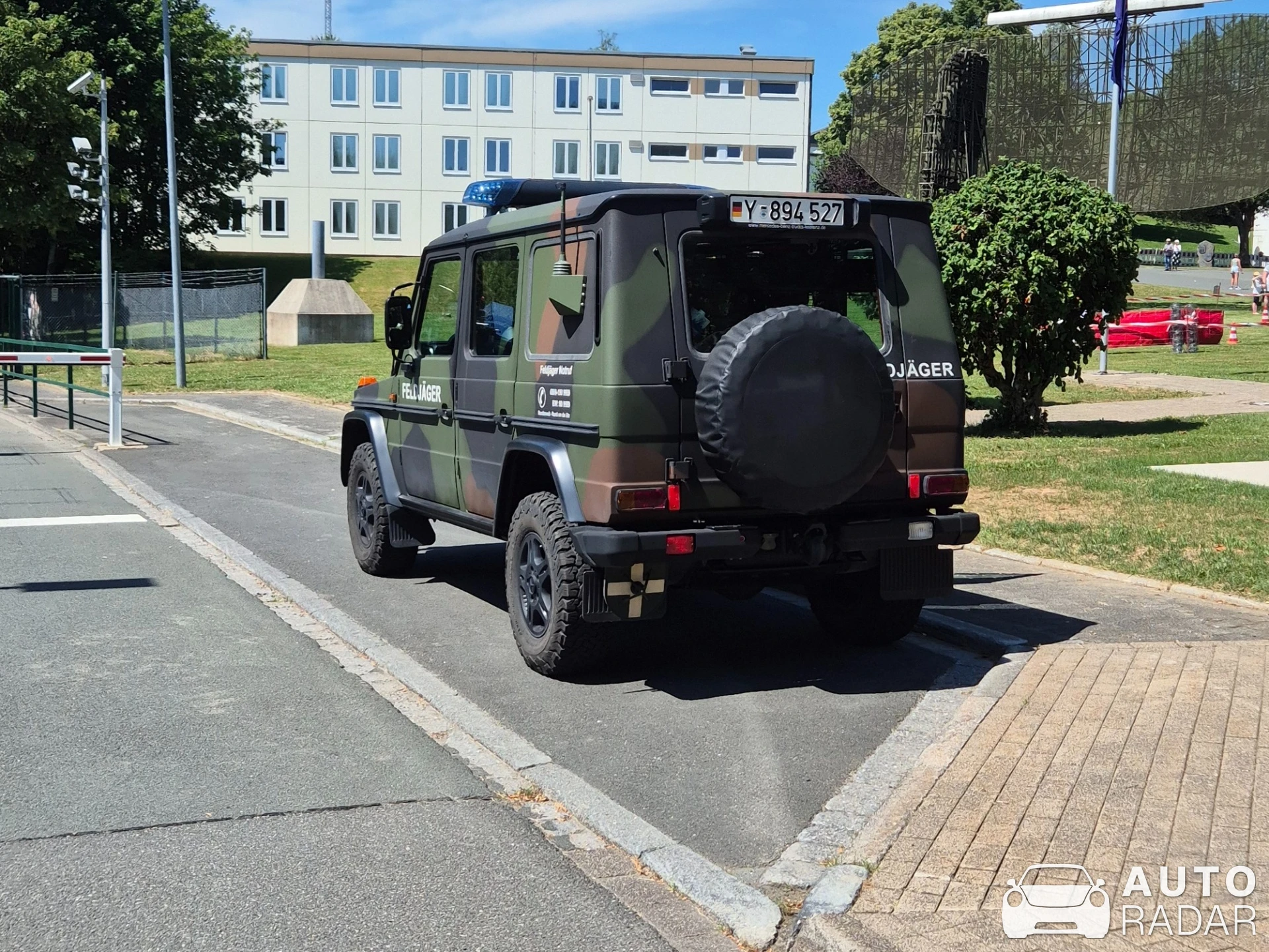 Mercedes-Benz G 55 AMG Kahn Military Edition spotted in Erndtebrück