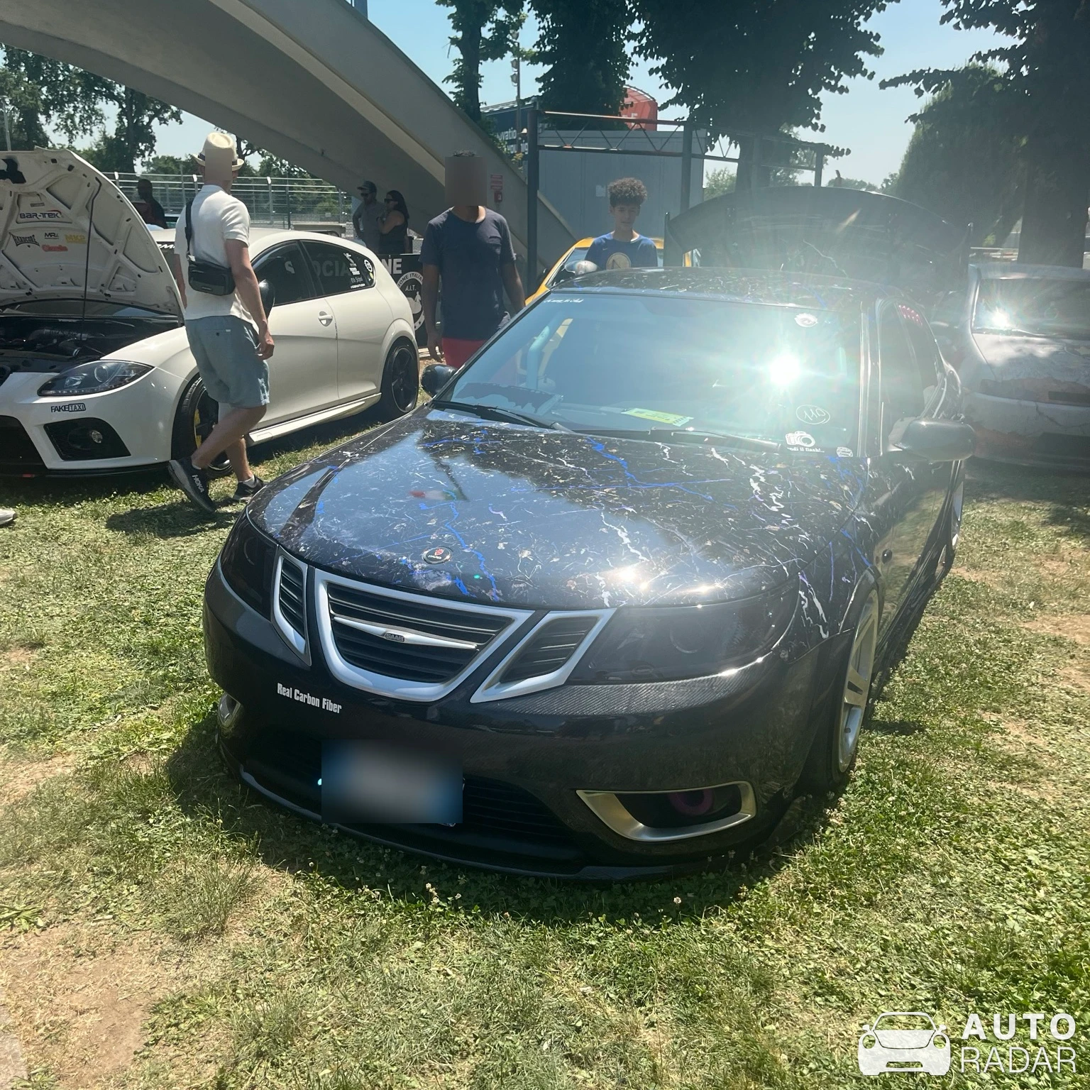 Saab 9-3 spotted in Monza
