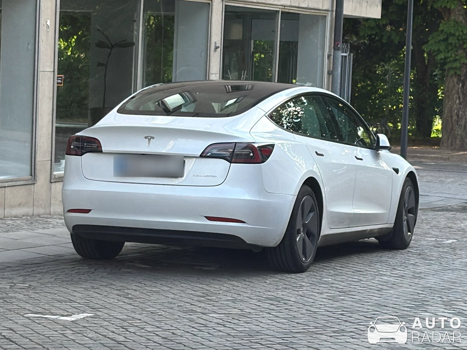 Tesla Model 3 spotted in Varberg