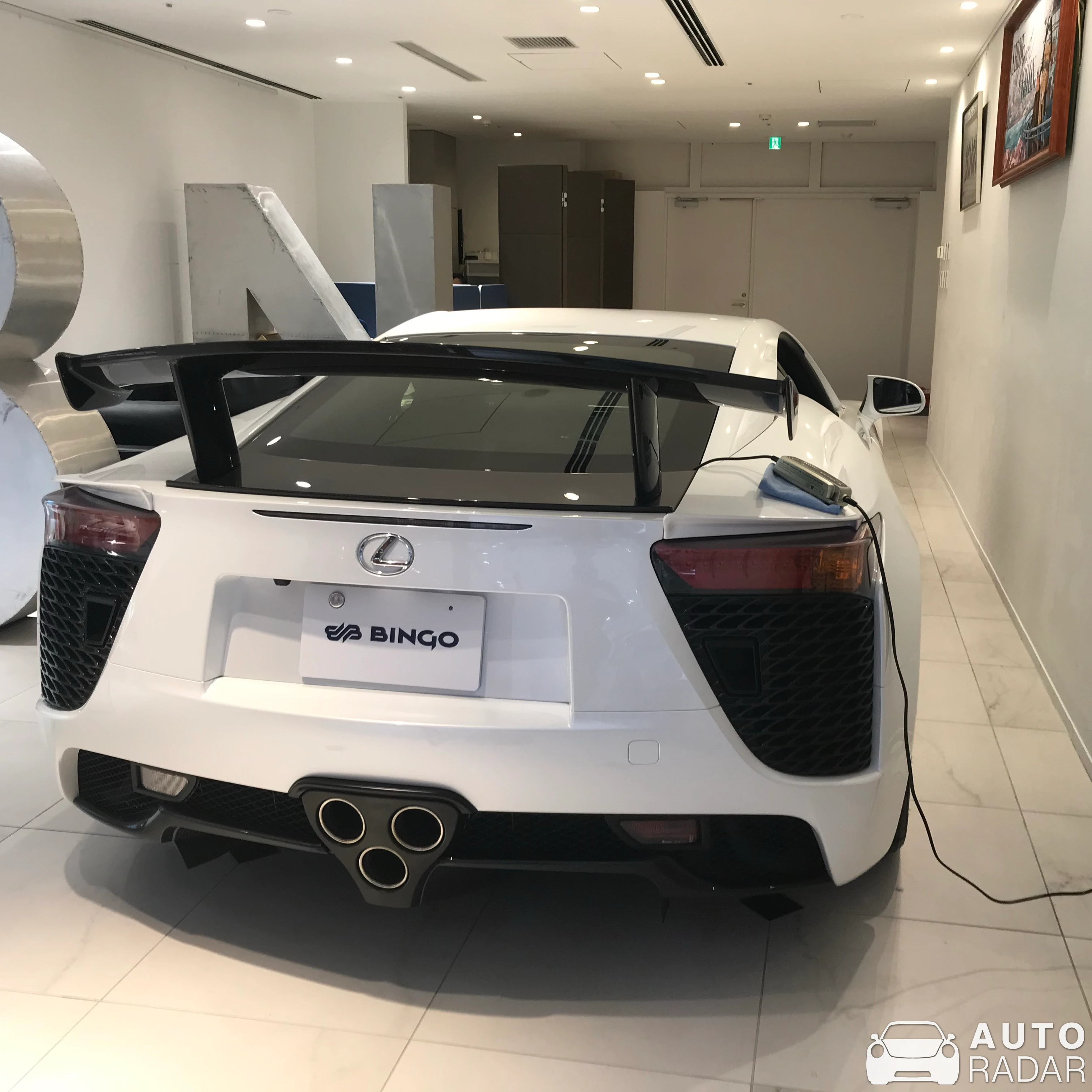 Lexus LFA Nürburgring Edition spotted in Chiyoda