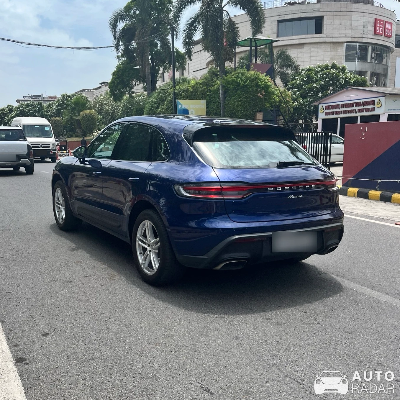 Porsche Macan spotted in Gurugram