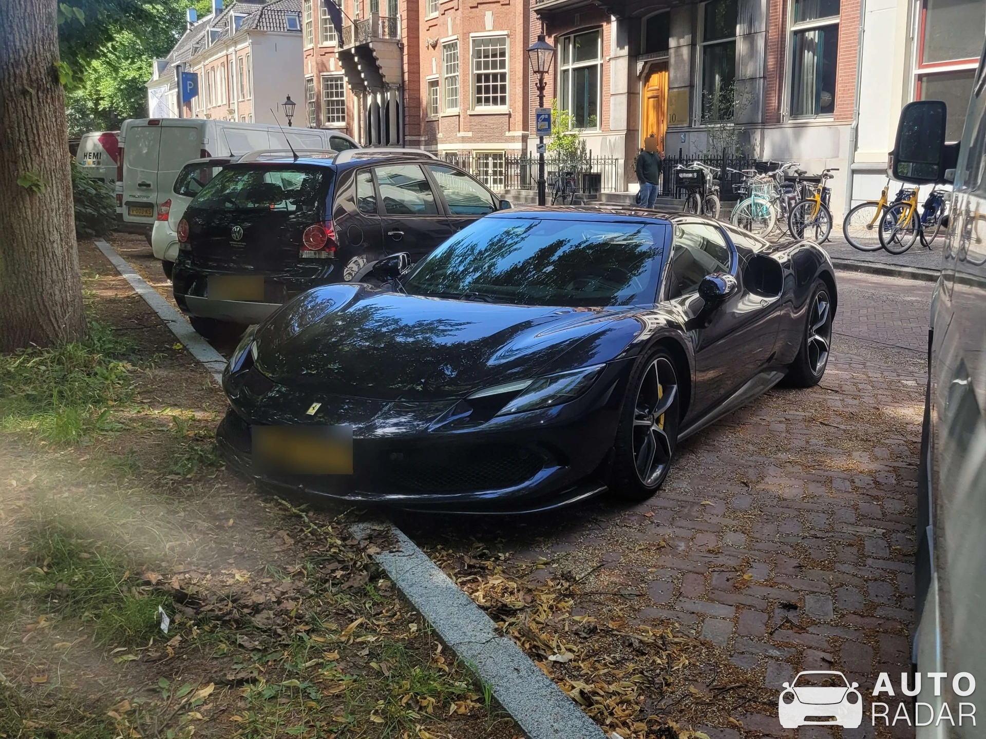 Ferrari 296 GTB spotted in Hilversum