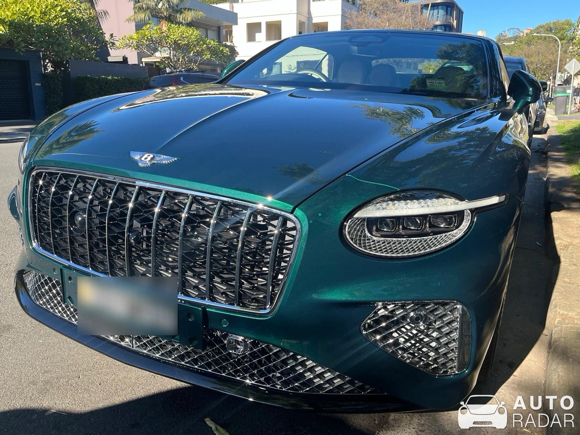 Bentley Continental GT spotted in Vaucluse