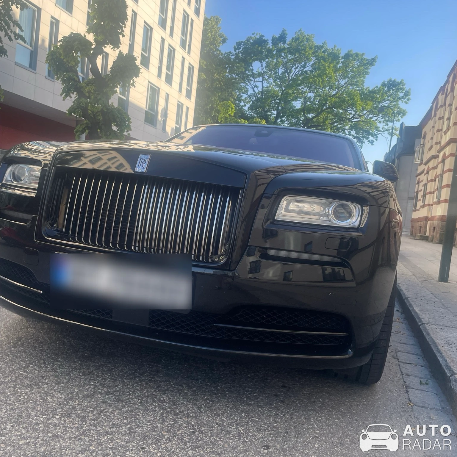Rolls-Royce Wraith Black Badge spotted in Kristiansand
