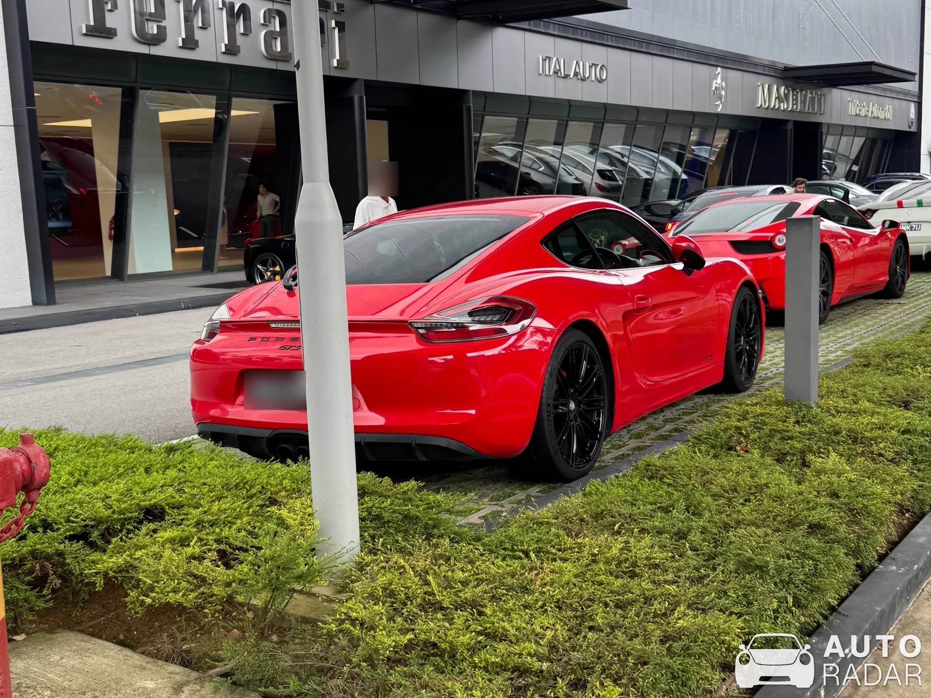 Porsche 981 Cayman GTS spotted in Singapore