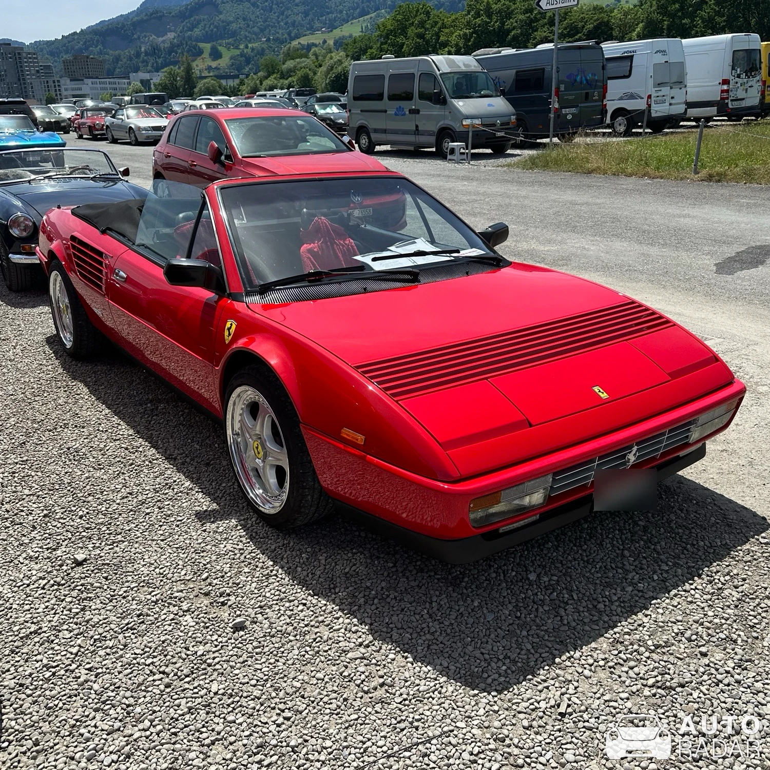 Ferrari Mondial T Cabriolet spotted in Luzern