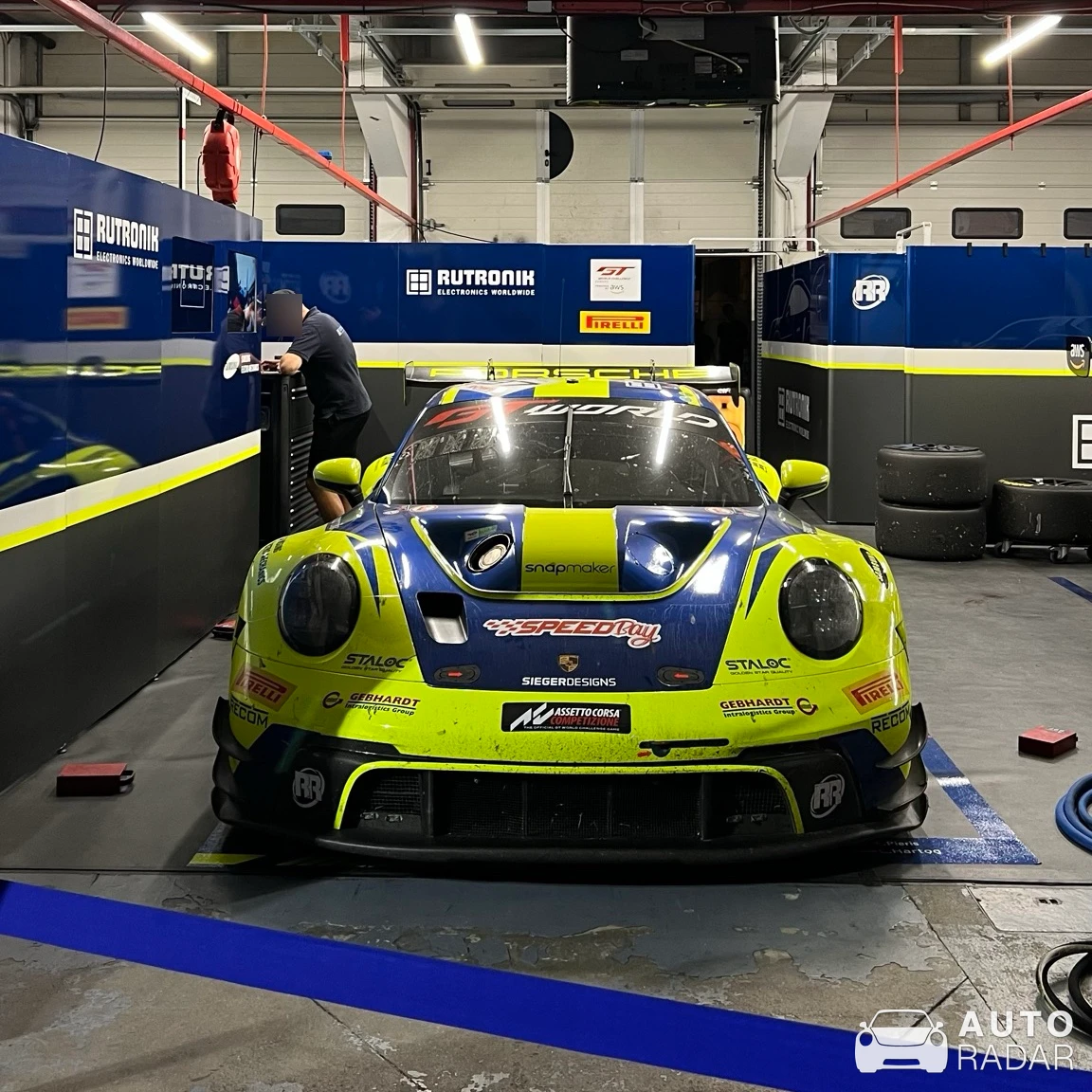 Porsche 992 GT3 R spotted in Magny-Cours