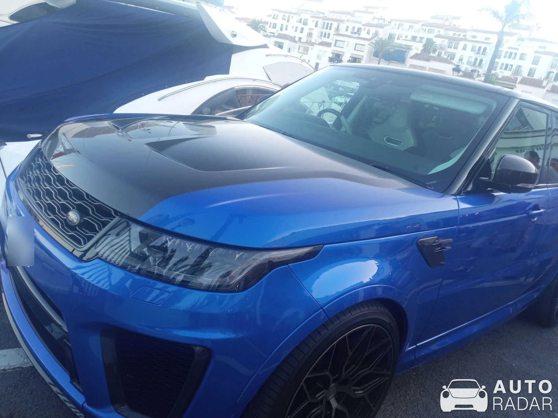 Land Rover Range Rover Sport SVR Carbon Edition spotted in Marbella