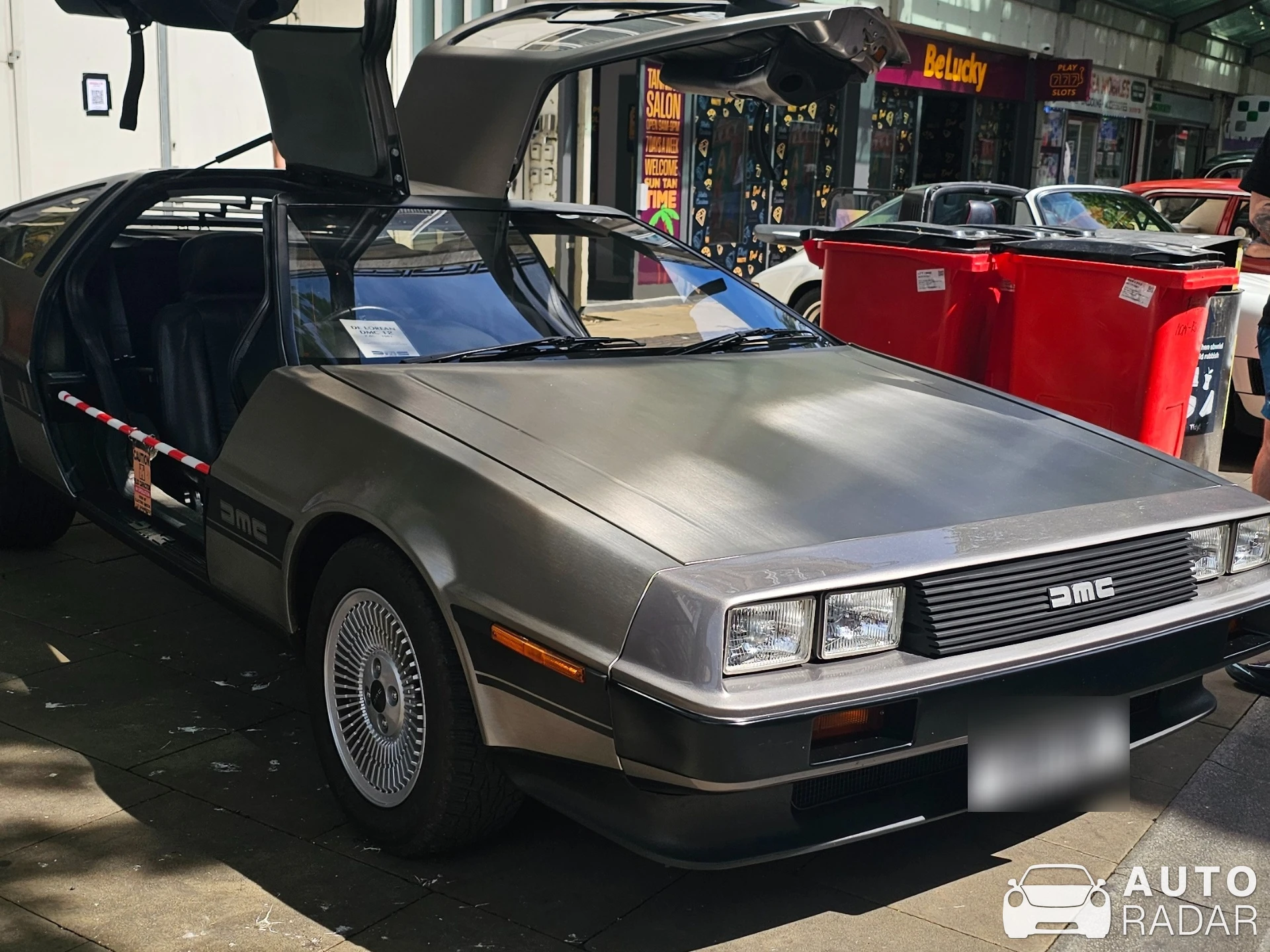 DeLorean DMC-12 spotted in Swansea