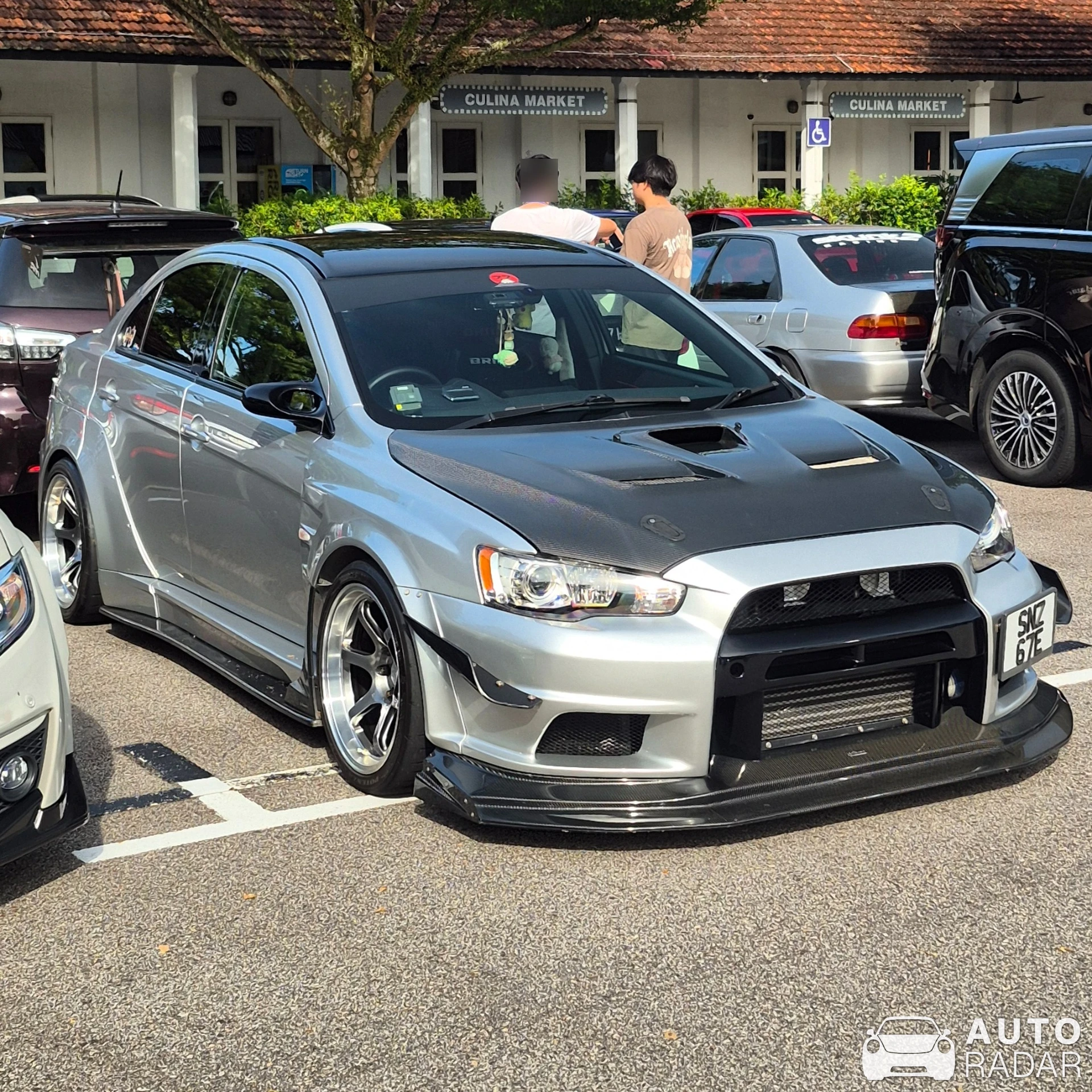 Mitsubishi Lancer Evolution X Varis Wide Body Ver.1 spotted in Singapore
