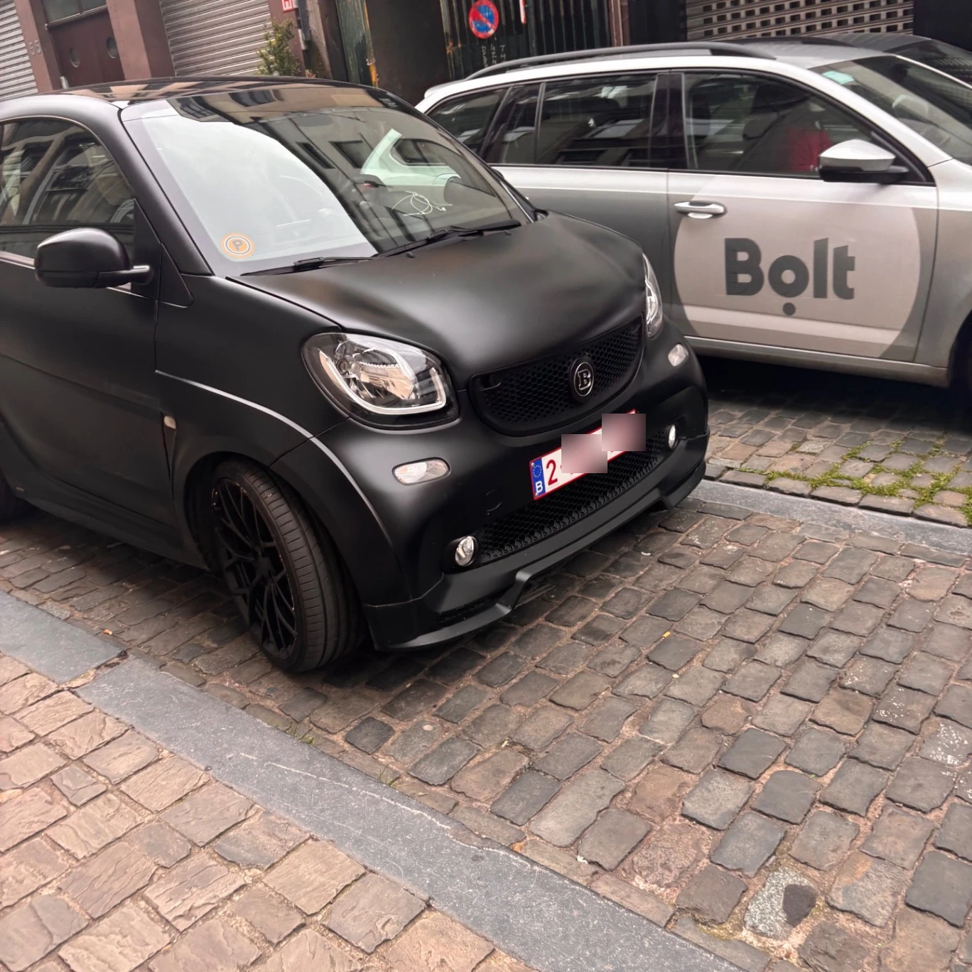 Smart Fortwo Brabus spotted in Bruxelles, Bélgica