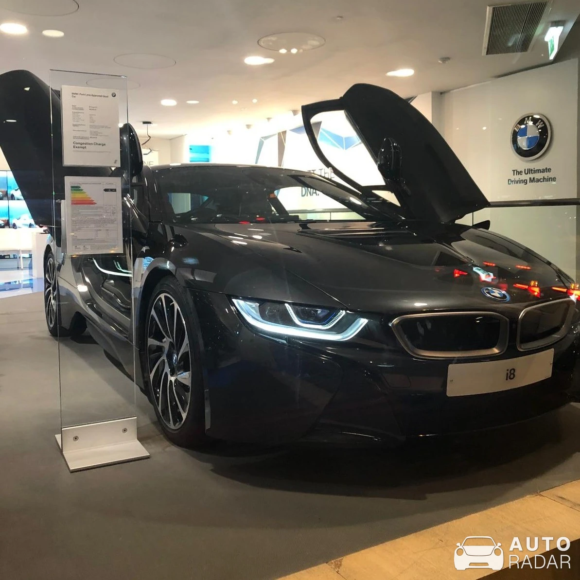 BMW i8 spotted in London, United Kingdom