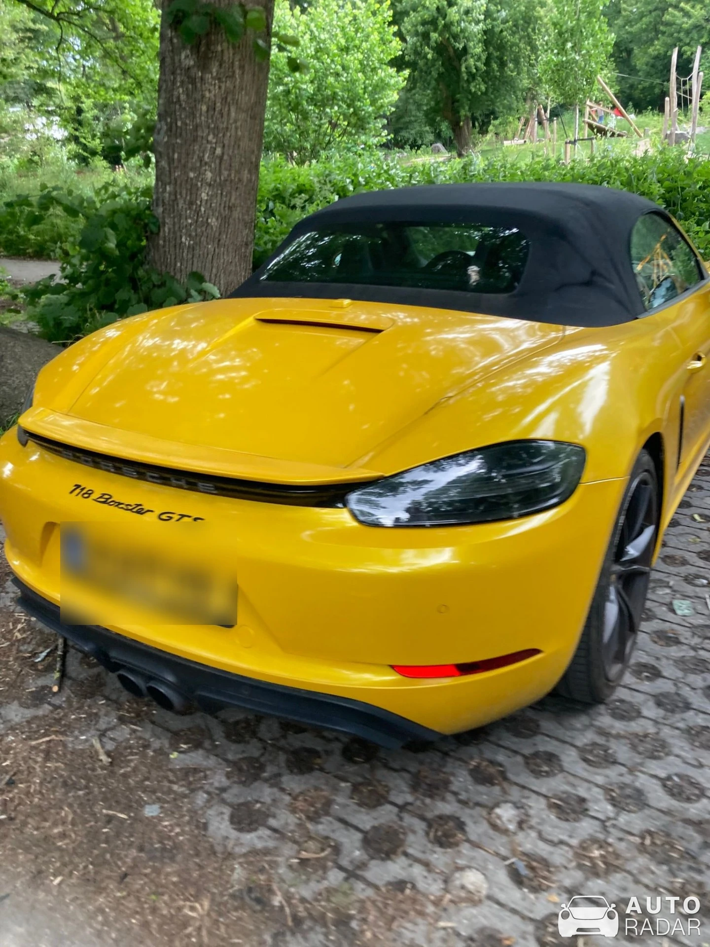 Porsche 718 Boxster GTS spotted in Amsterdam