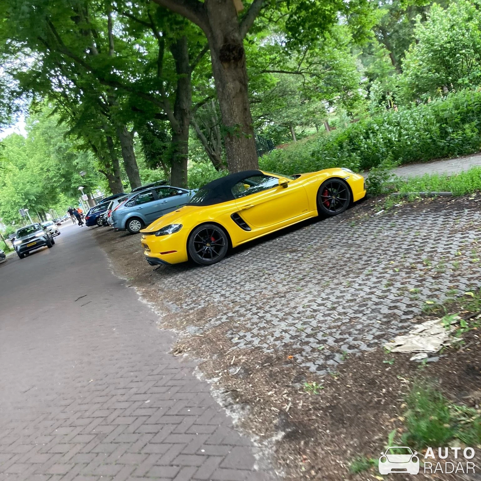 Porsche 718 Boxster GTS spotted in Amsterdam