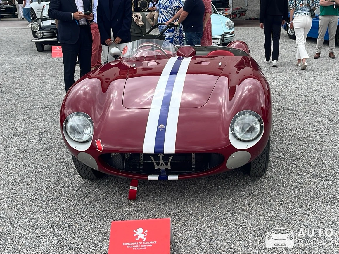 Maserati 450S spotted in Gmund am Tegernsee