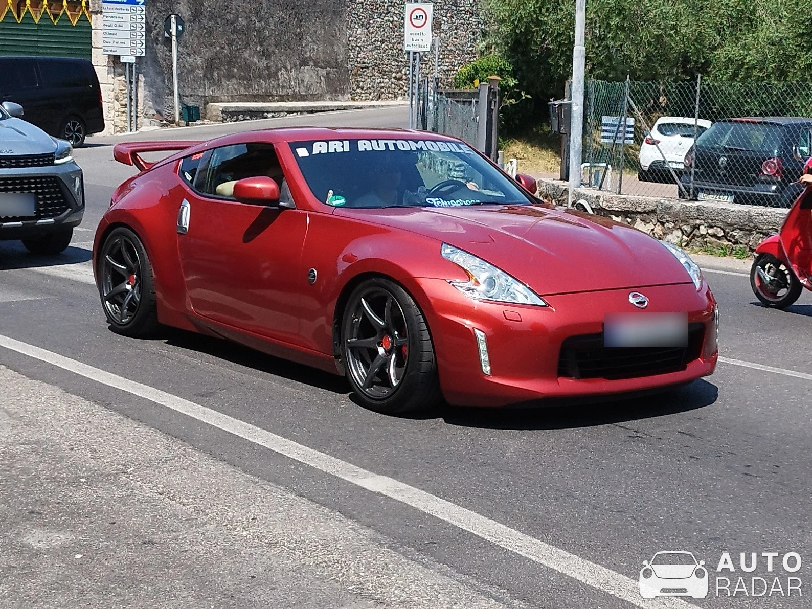 Nissan 370Z spotted in Affi