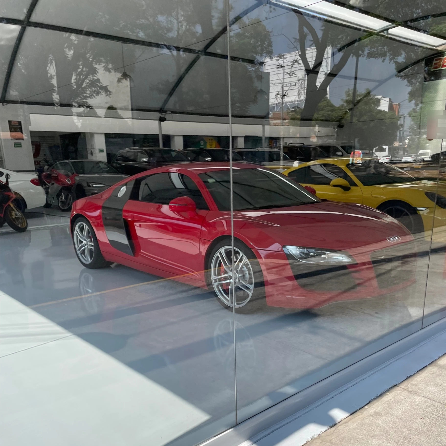 Audi R8 spotted in Morelia