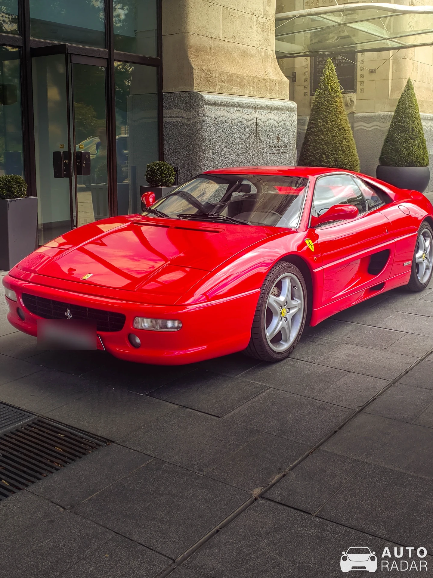 Ferrari F355 GTS spotted in Budapest, Hungary