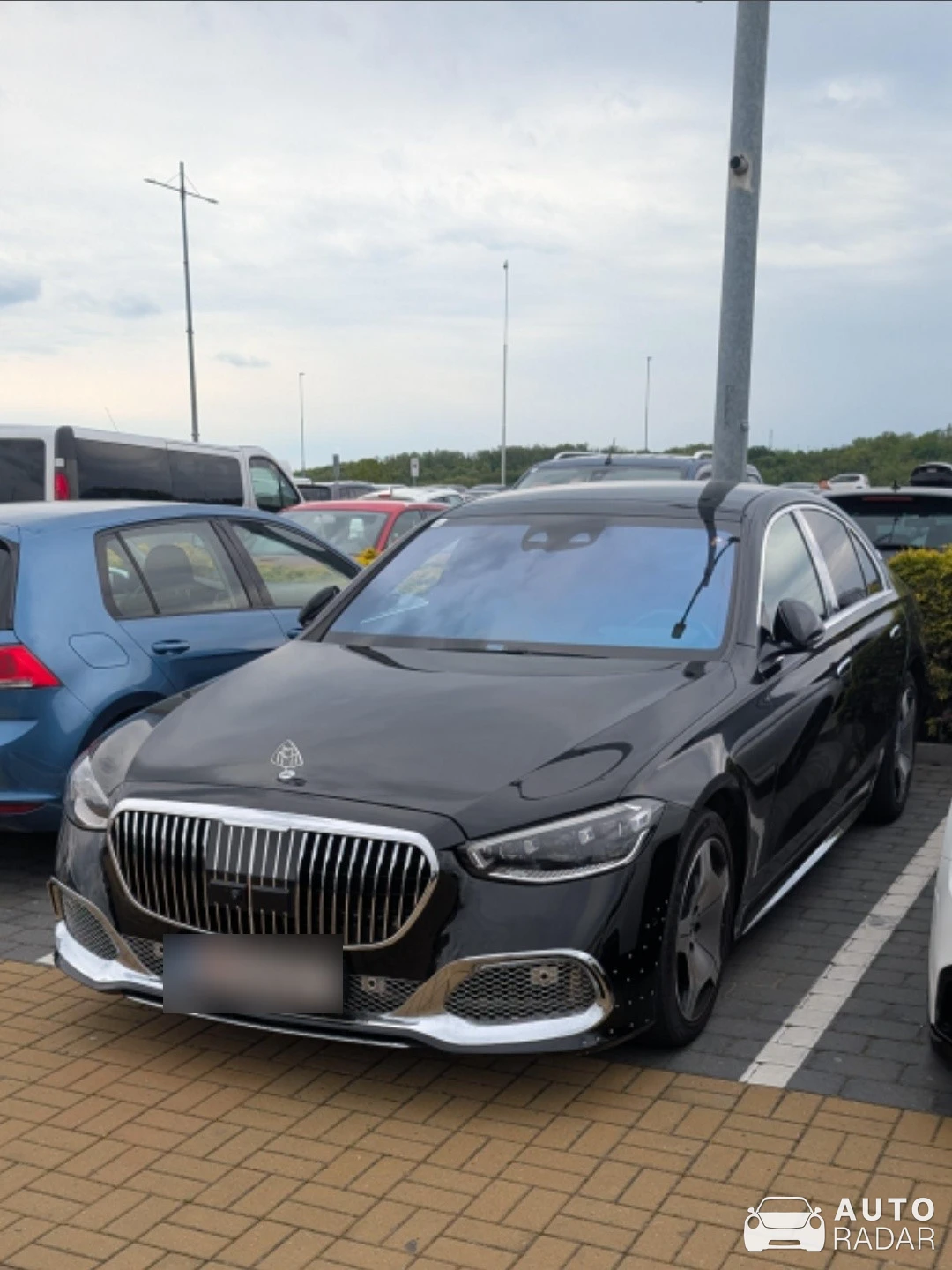 Mercedes-Maybach S 580 4MATIC spotted in Znojmo