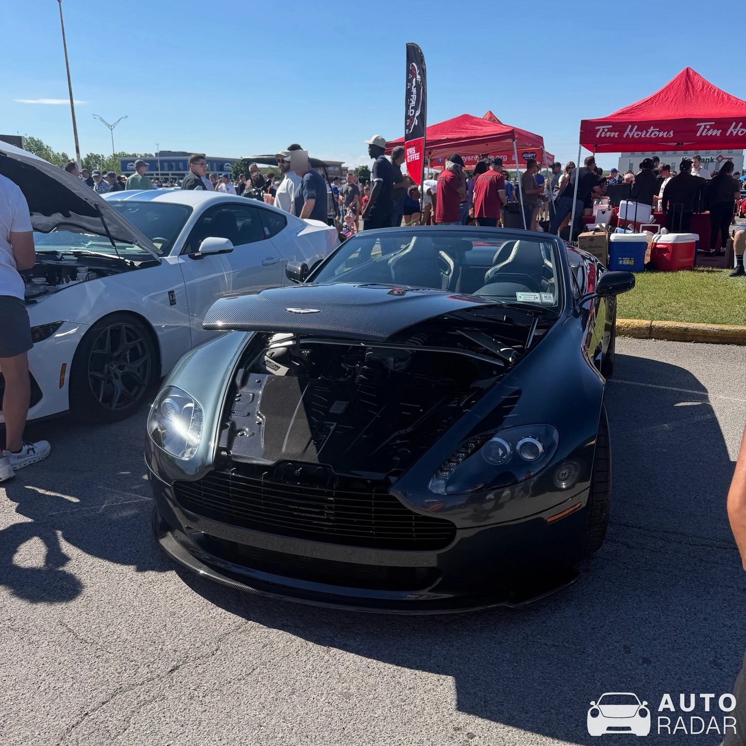 Aston Martin V12 Vantage S Roadster spotted in Buffalo