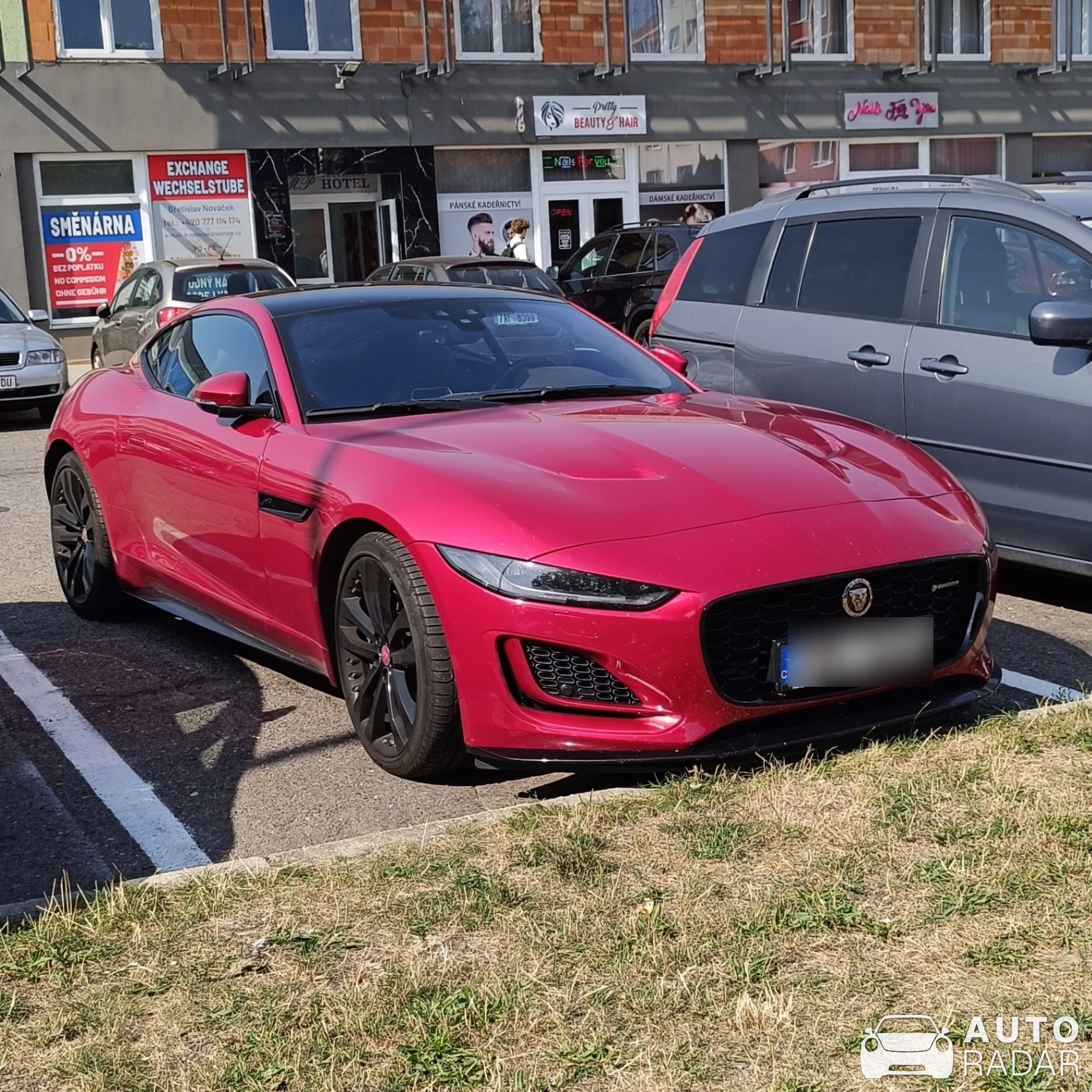 Jaguar F-Type P380 Coupé spotted in Okres Znojmo, Czechia