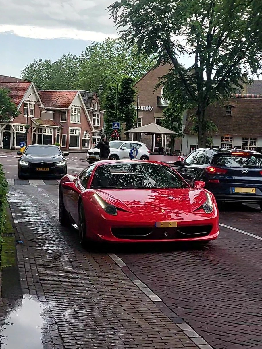 Ferrari 458 Spider spotted in Laren, Nederland