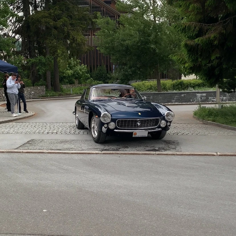 Ferrari 250 GT Berlinetta Lusso spotted in Andermatt, Switzerland