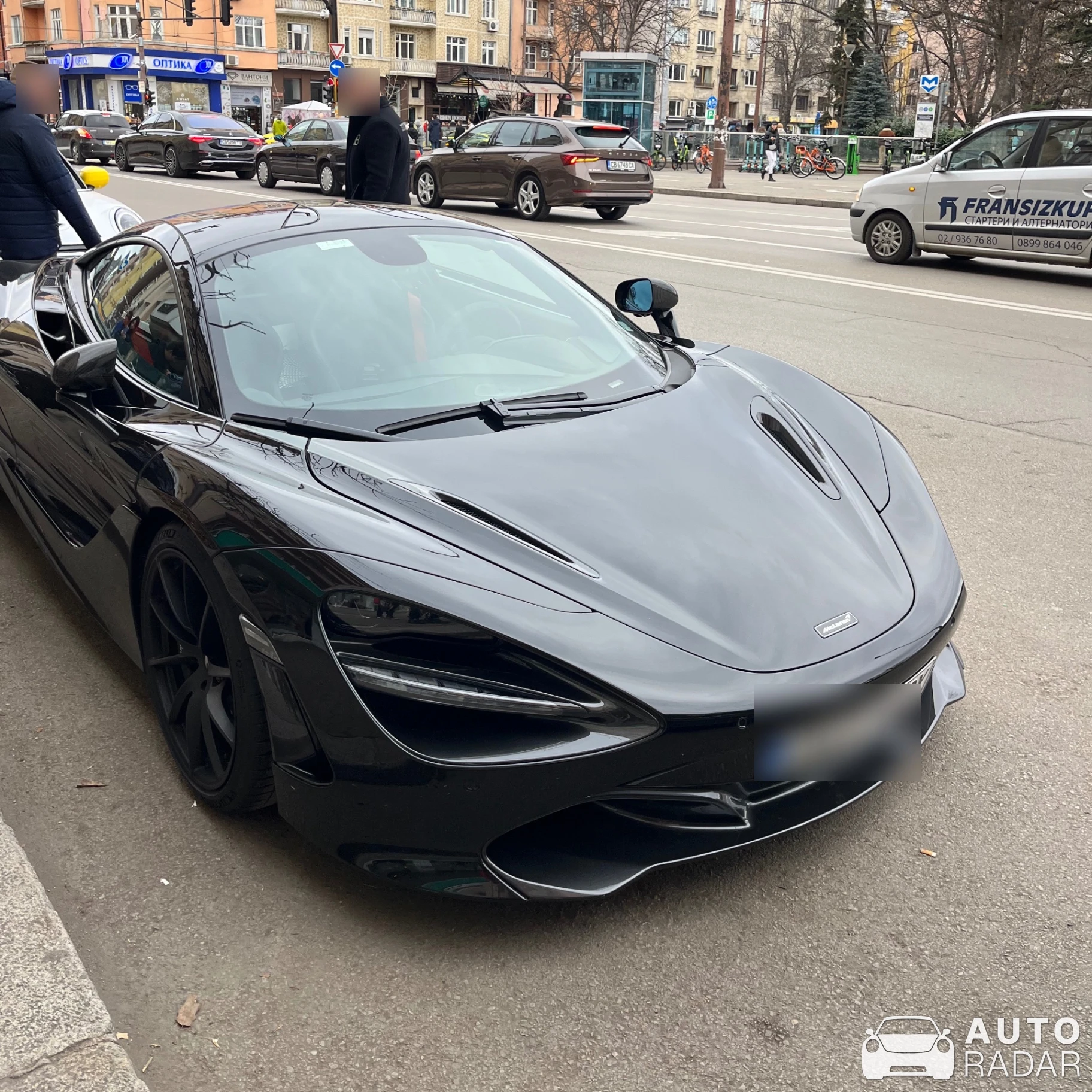 McLaren 720S spotted in Paris, France