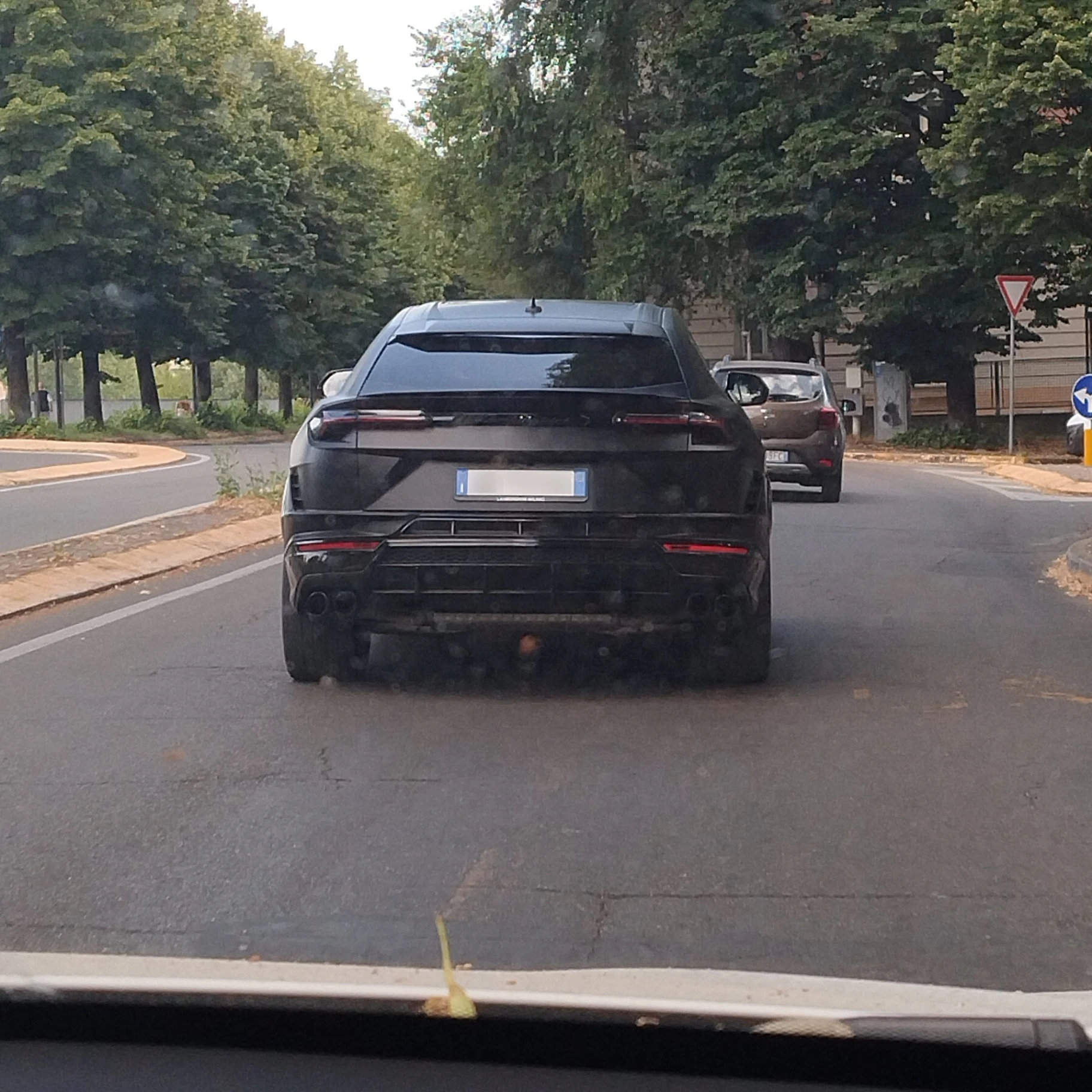 Lamborghini Urus spotted in Parma, Italia