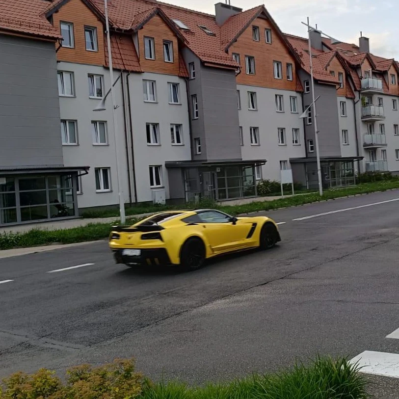 Chevrolet Corvette spotted in Polkowice, Polska