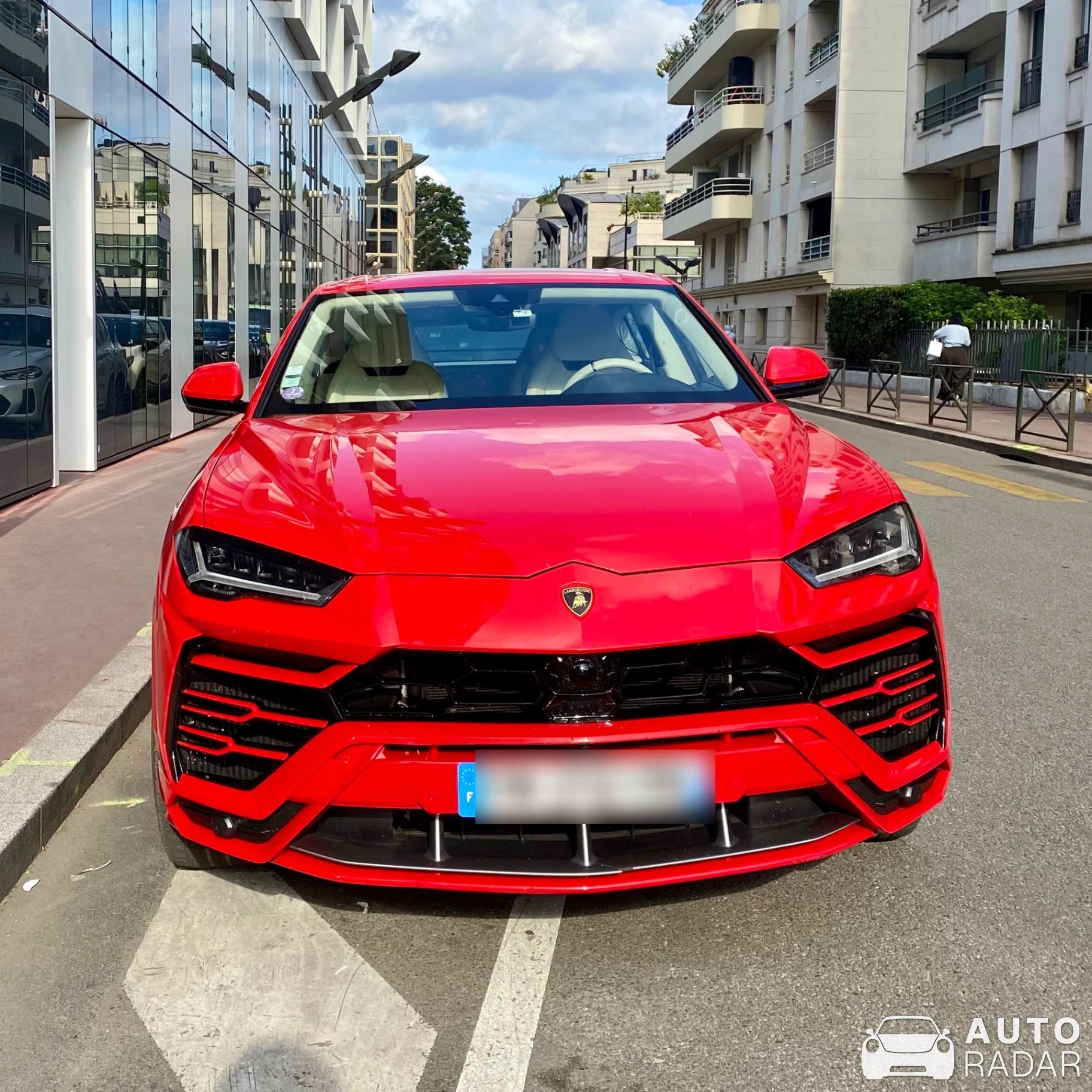 Lamborghini Urus spotted in Levallois-Perret, France