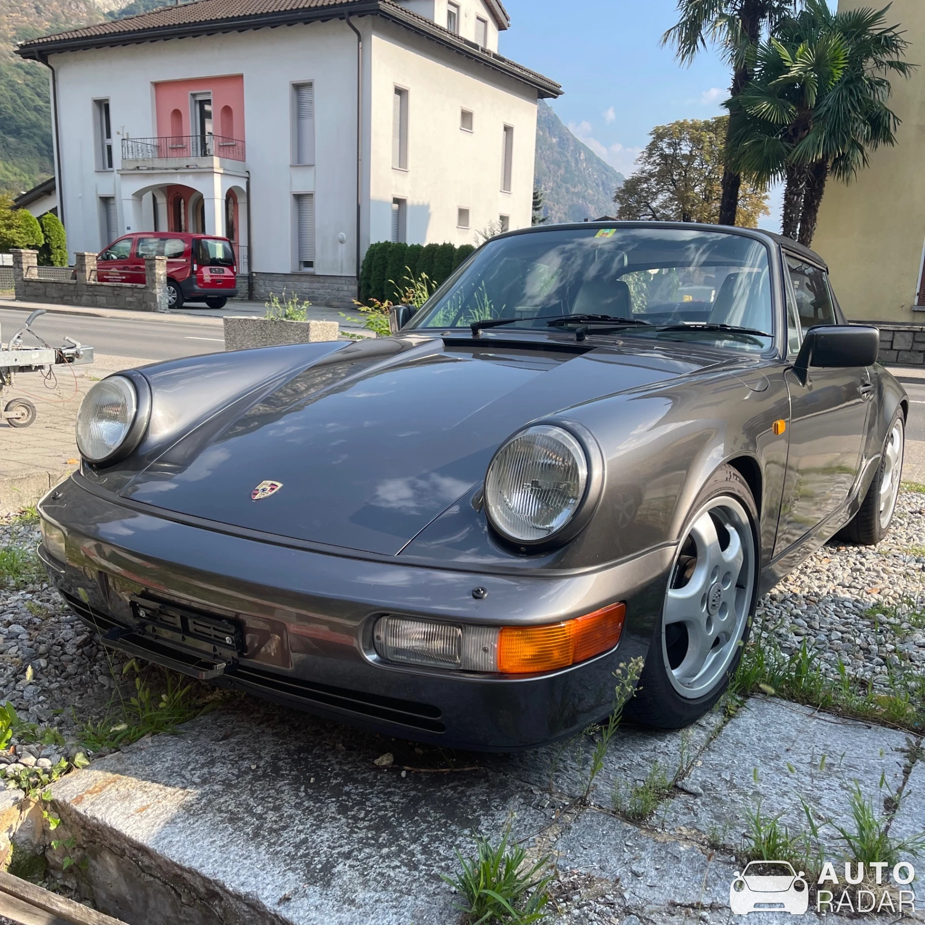 Porsche 964 Carrera 2 Cabriolet spotted in Biasca, Switzerland