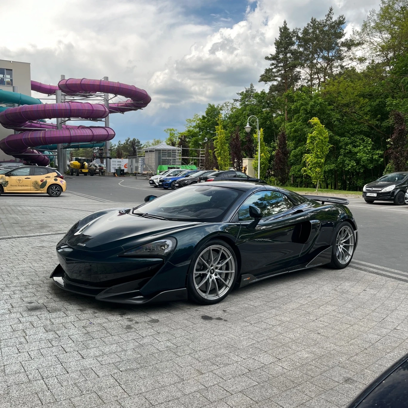McLaren 600LT Spider spotted in Kielce, Polska