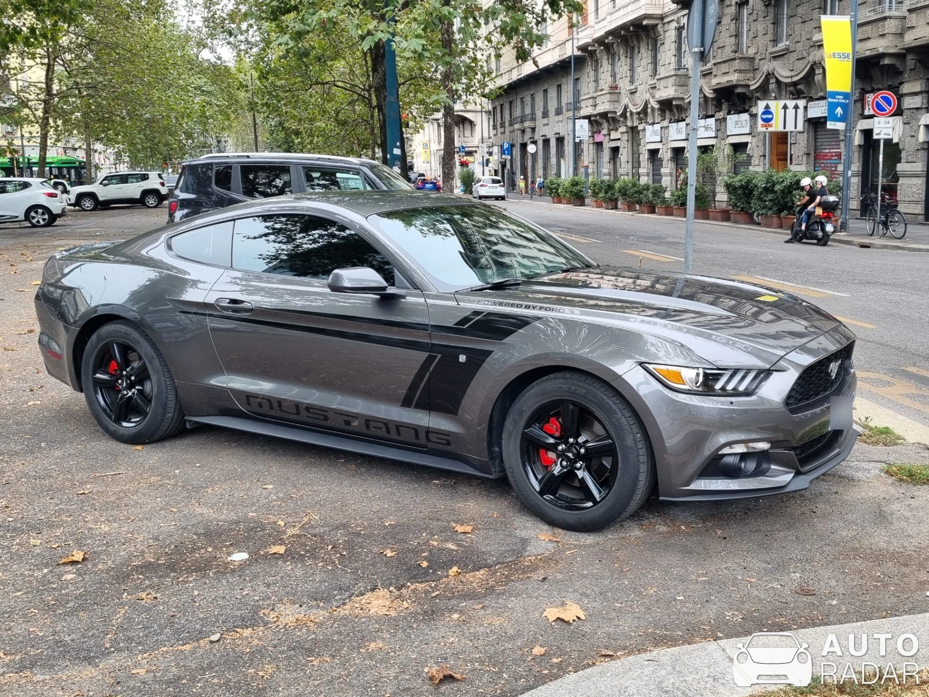 Ford Mustang55 2020 spotted in Milano, Italy