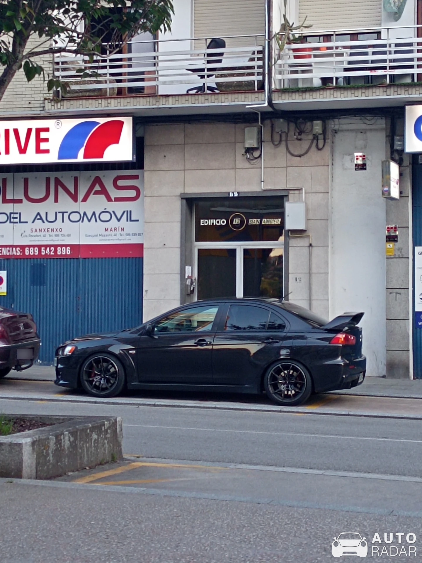 Mitsubishi Lancer Evolution X spotted in Pontevedra