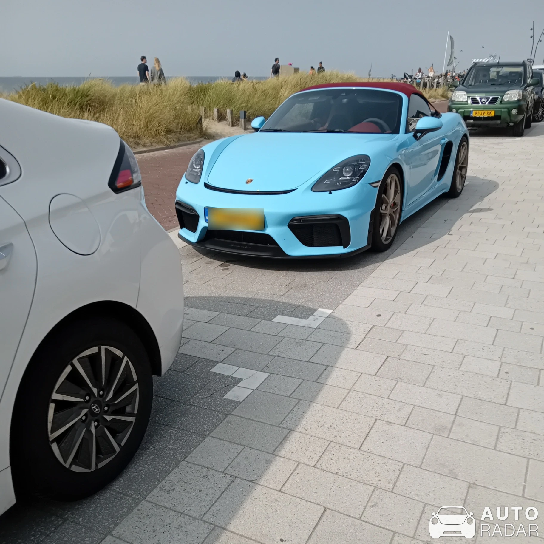 Porsche 718 Spyder spotted in Zandvoort, Netherlands