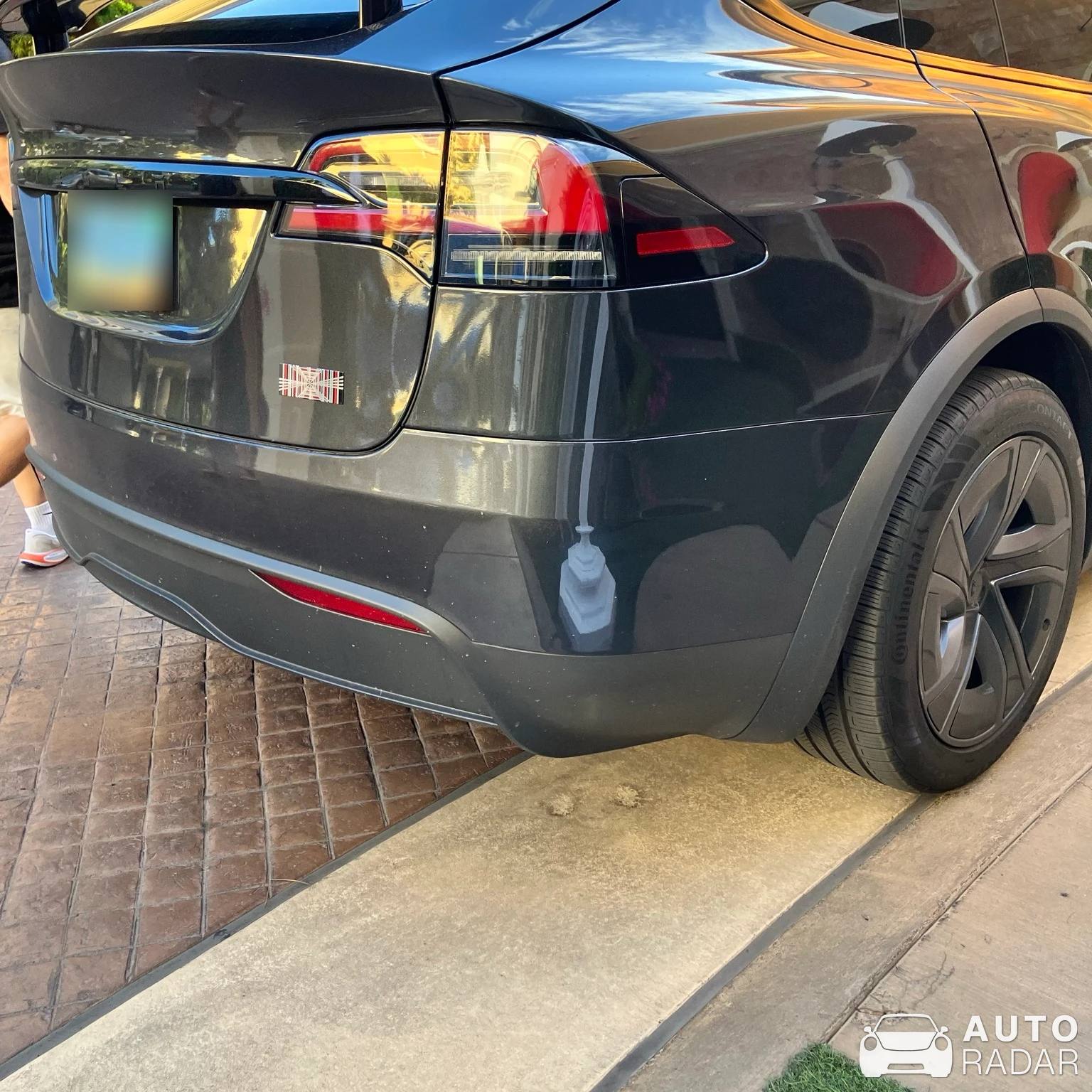 Tesla Model X Plaid spotted in Las Vegas