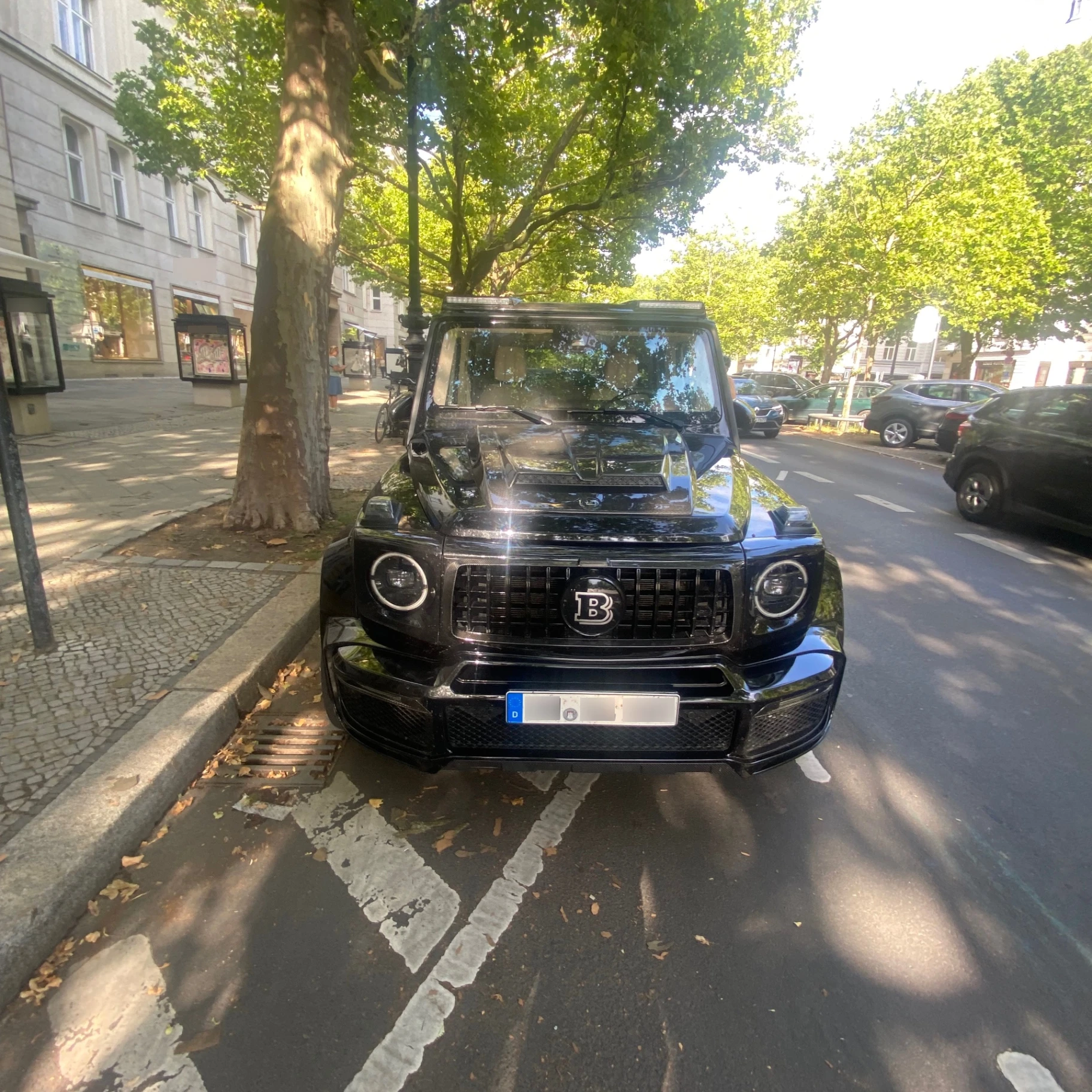Mercedes-AMG Brabus G B40-700 W463 spotted in Berlin, Germany