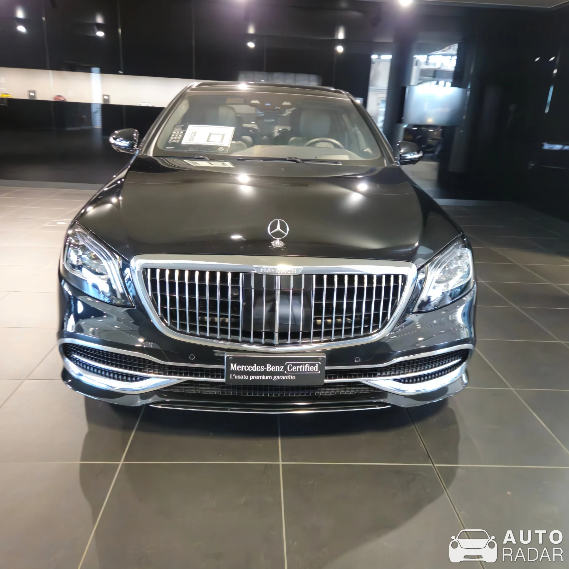 Mercedes-Maybach S 600 spotted in Città metropolitana di Milano, Italy