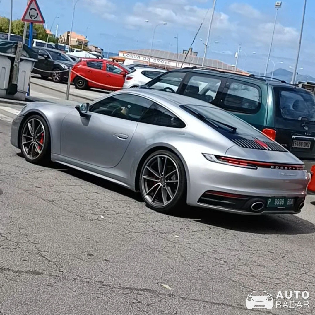 Porsche 992 Carrera 4 MkI spotted in O Grove, Spain