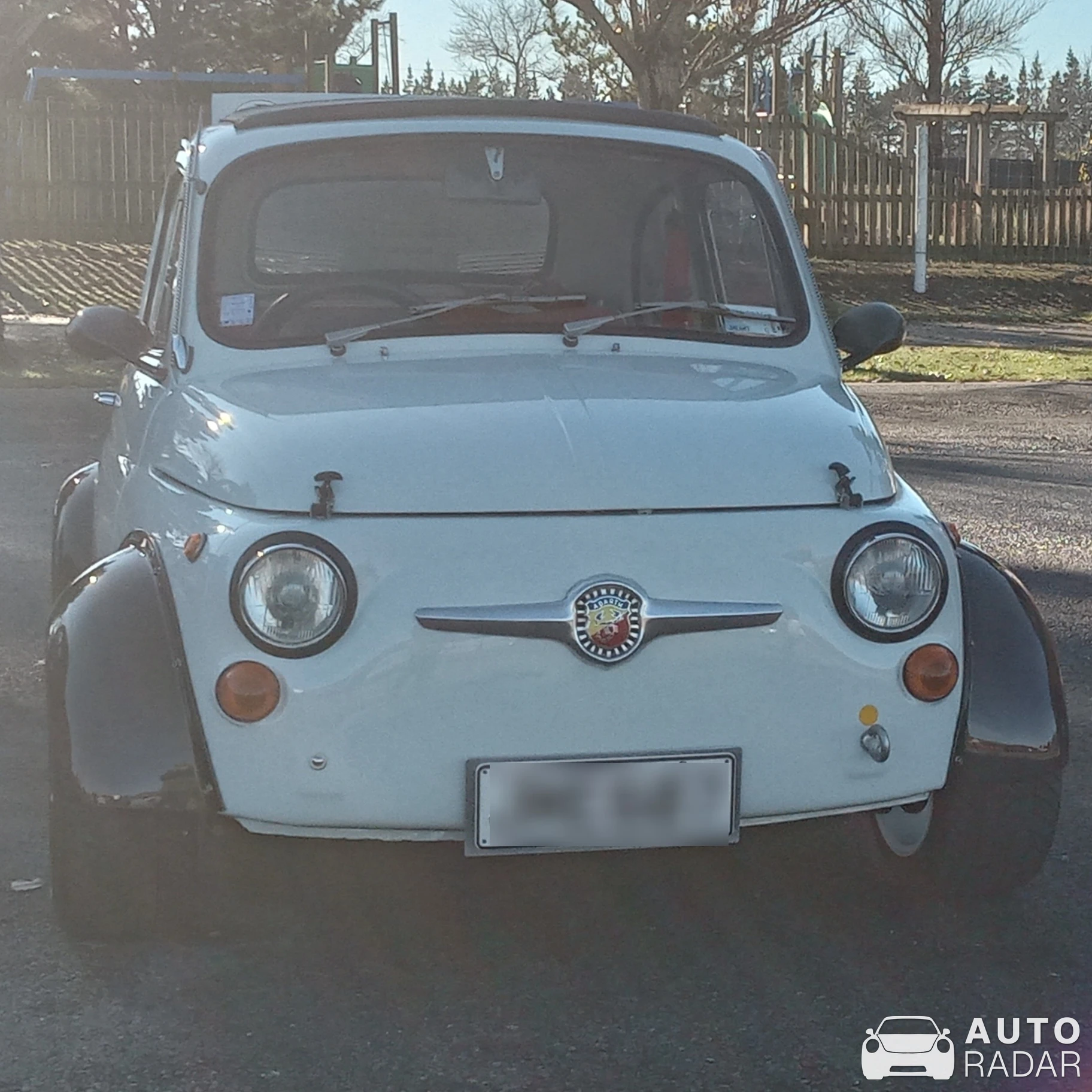 Fiat 500 spotted in Hamilton, New Zealand