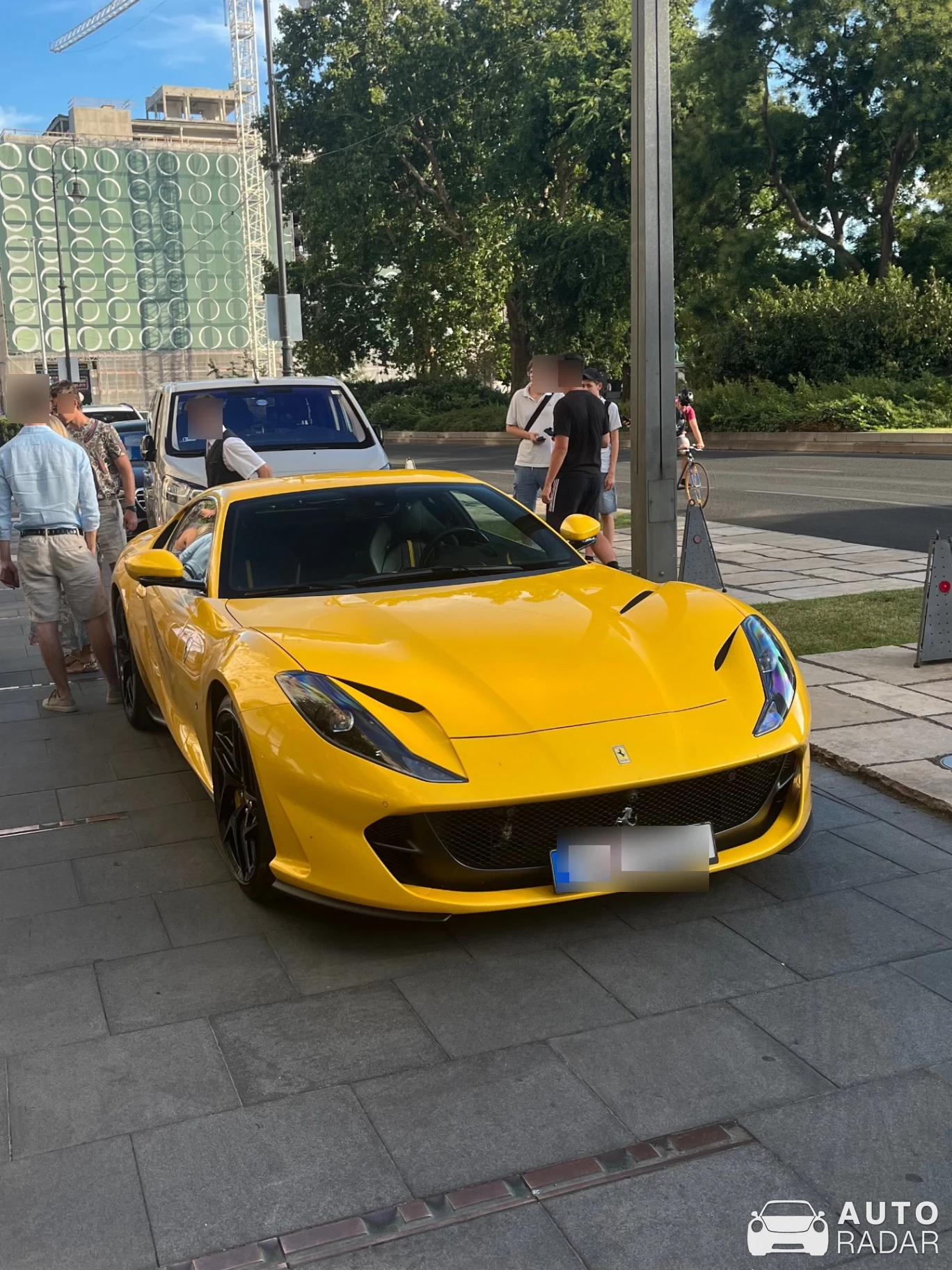 Ferrari 812 Superfast spotted in Budapest, Hungary