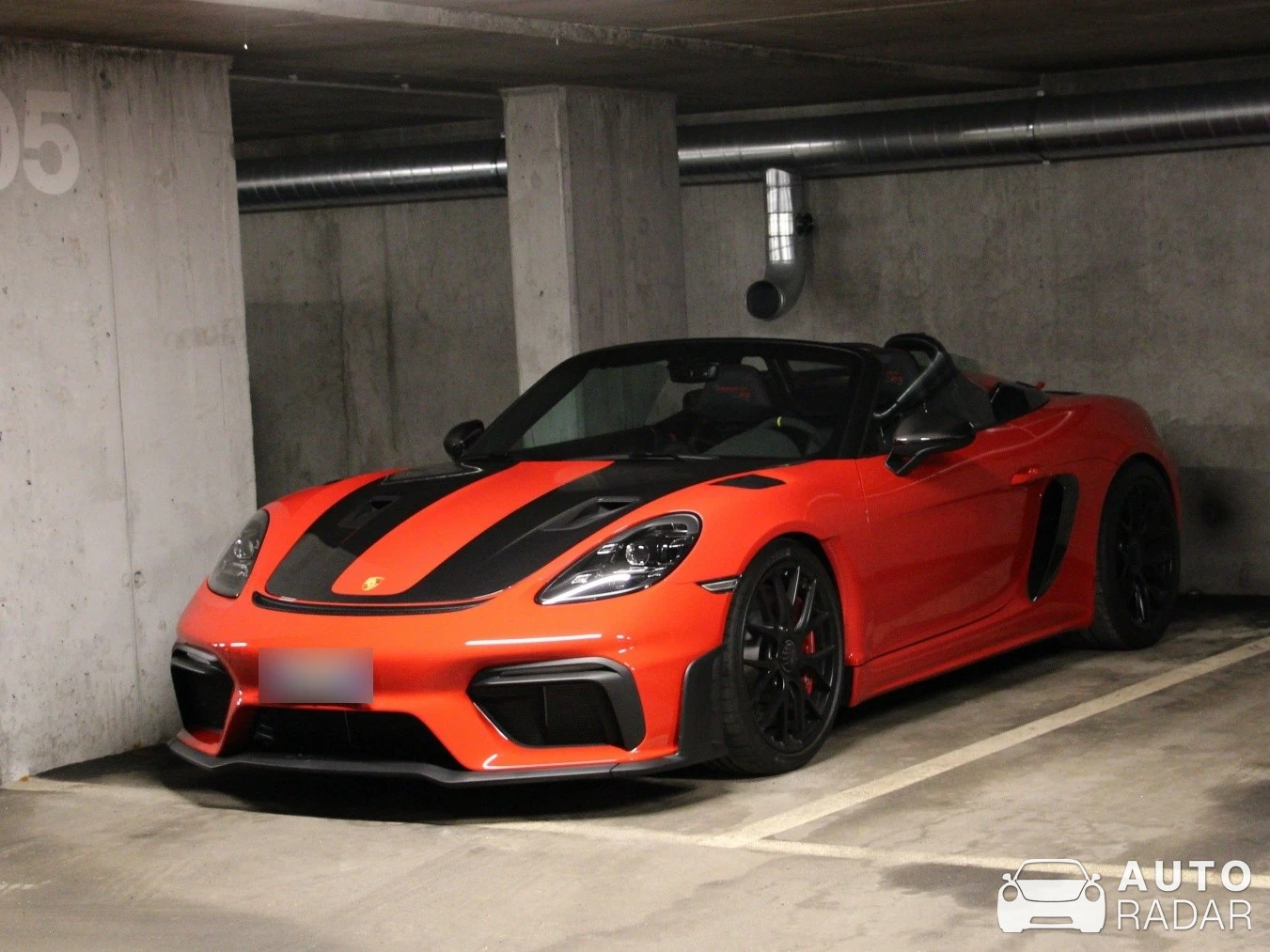 Porsche 718 Spyder RS spotted in St. Moritz