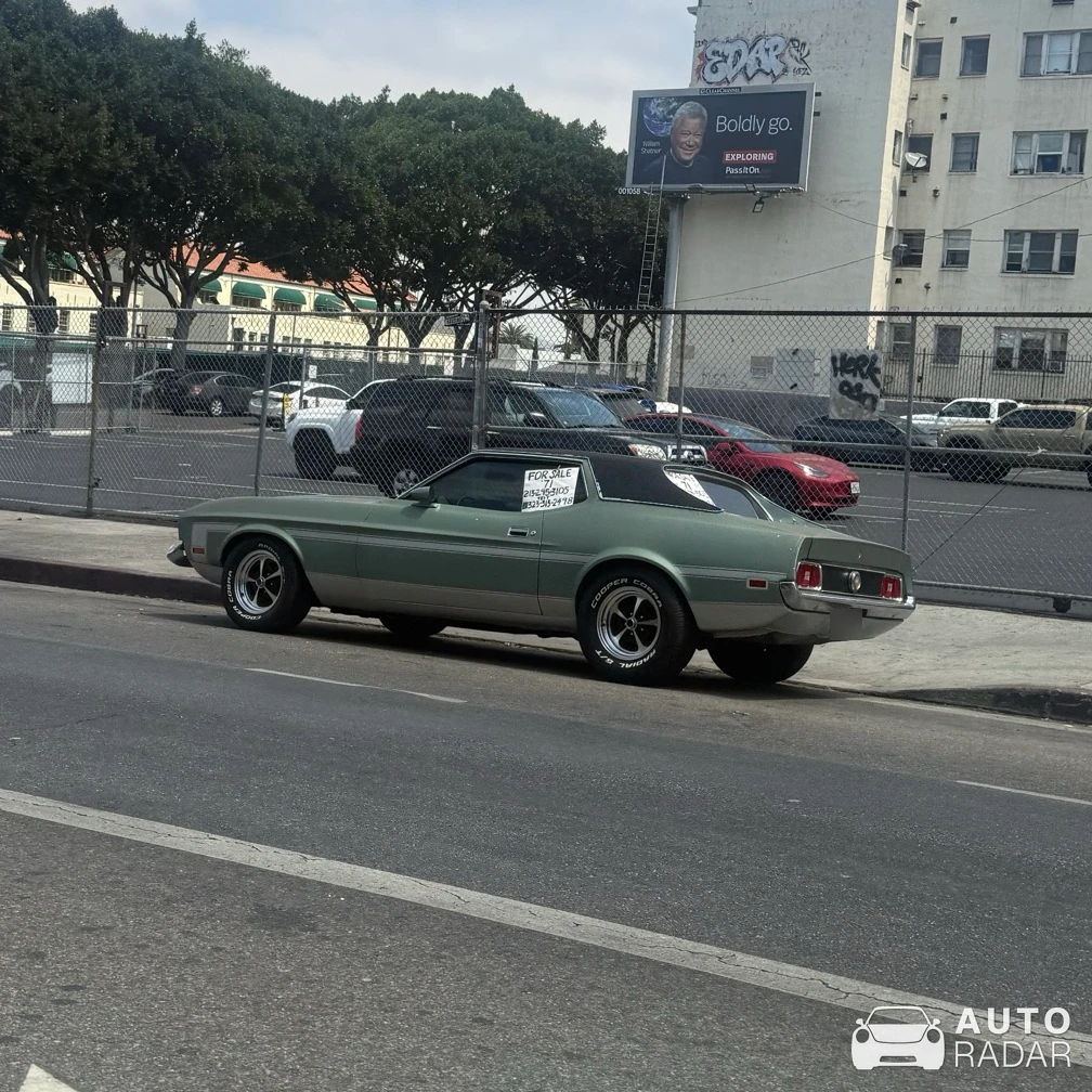 Ford Mustang Mach 1 Convertible spotted in Los Angeles
