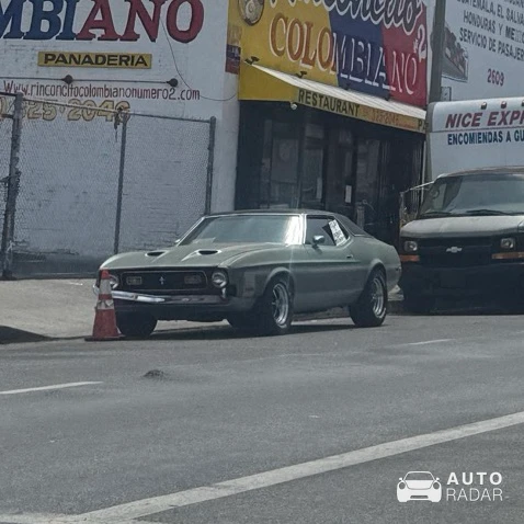 Ford Mustang Mach 1 Convertible spotted in Commerce