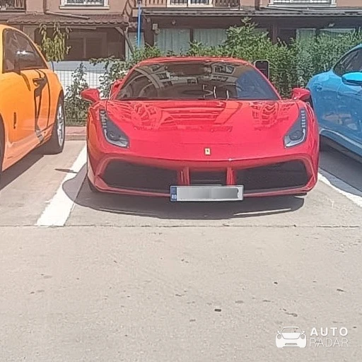 Ferrari 488 GTB spotted in Ștefăneștii de Jos, Romania